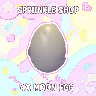 🧁 4X Moon Egg
