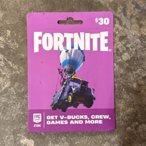 Fortnite V-Bucks Card