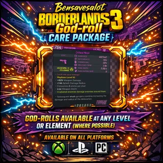 Bensavesalot God-Roll Gear drop (Critical Mass)