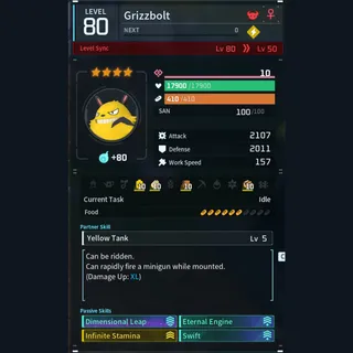 Max Legit Grizzbolt god-roll (mount)