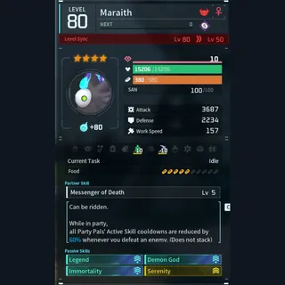 Max Legit Maraith god-roll (legit attacker)