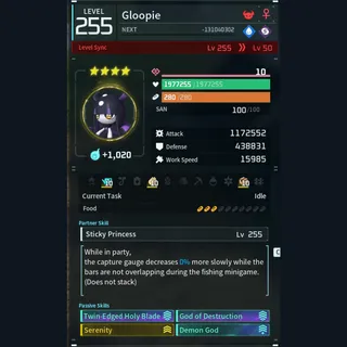 Modded Gloopie god-roll (attacker)