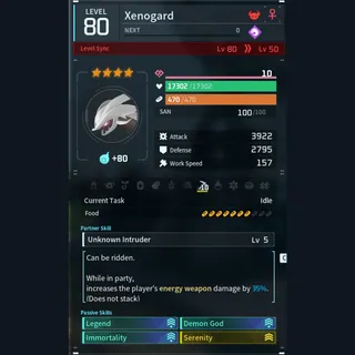 Max Legit Xenogard god-roll (legit attacker)