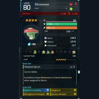 Max Legit Shroomer god-roll (booster)