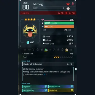 Max Legit Mimog god-roll (legit attacker)