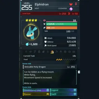 Modded Elphidran god-roll (glider/transport/full-speed mount)