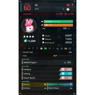 Ribbuny (worker)(MODDED) Palworld