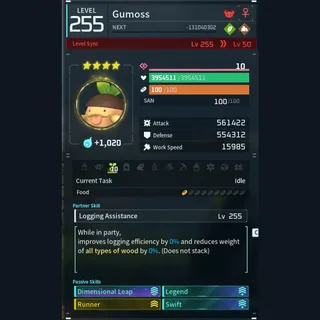 Modded Gumoss god-roll (glider/transport/full-speed mount)