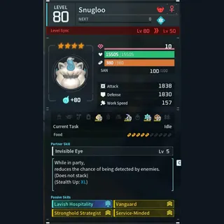 Max Legit Snugloo god-roll (booster)