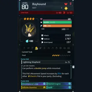 Max Legit Rayhound god-roll (mount)
