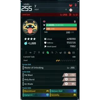 mimog  (attacker)(MODDED) Palworld