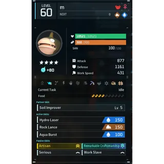 dumud godroll (worker) pal palworld