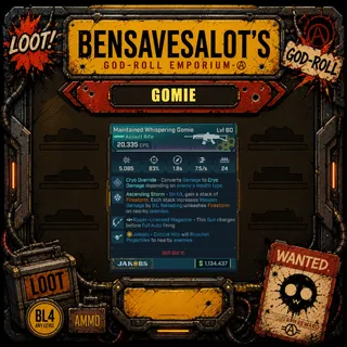 Bensavesalot Storefront - Gomie | Any Level