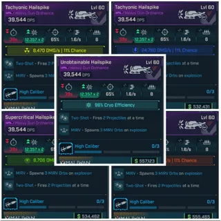 Borderlands 4 hailspike (5) level 60 or any level