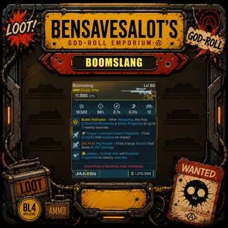Bensavesalot Storefront - Boomslang | Any Level
