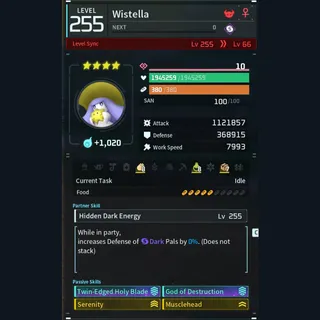 Palworld: Modded Wistella godroll (attacker) pal Pals | Pal World | Pals