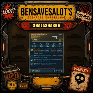 Bensavesalot Storefront - Shalashaska | Any Level