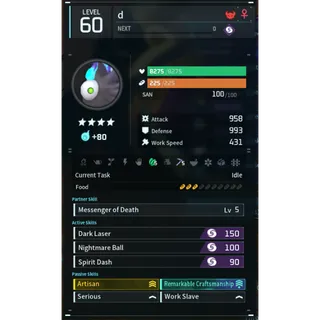 maraith  godroll (worker) pal palworld