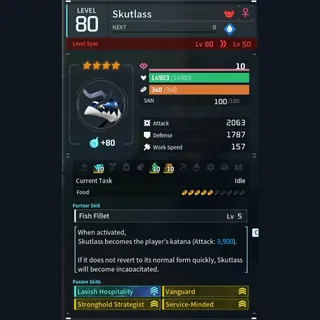 Max Legit Skutlass god-roll (booster)