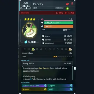 Modded Caprity god-roll (glider/transport/full-speed mount)