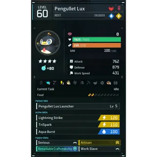 Palworld: pengullet lux (worker) | Pal World | Pals
