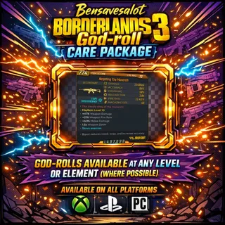 Bensavesalot God-Roll Gear drop (The Monarch)