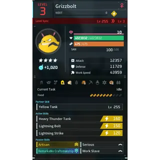 Palworld: grizzbolt modded (worker) pal | Pal World | Pals