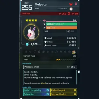 Modded Melpaca god-roll (cattle)