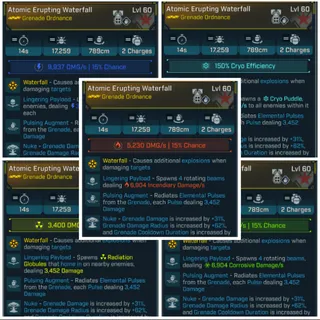 Borderlands 4 atomic erupting waterfall (5) level 60 or any level