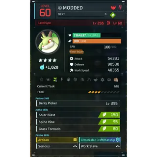 Caprity (worker)(MODDED) Palworld