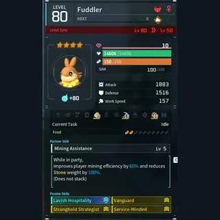 Max Legit Fuddler god-roll (booster)