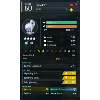 dazzi  (worker)(god-roll) Palworld