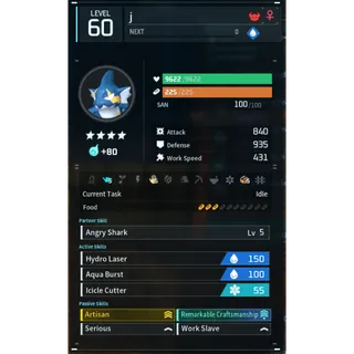 gobfin godroll (worker) pal palworld