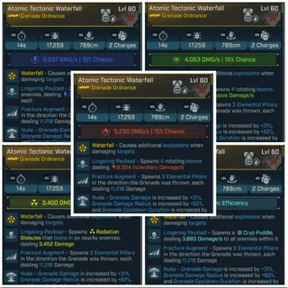 Borderlands 4 atomic tectonic waterfall (5) level 60 or any level