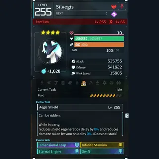 Palworld: Modded Silvegis godroll (mount) pal Pals | Pal World | Pals