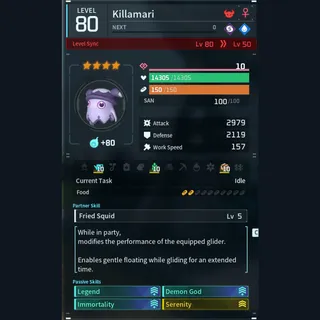 Max Legit Killamari god-roll (legit attacker)