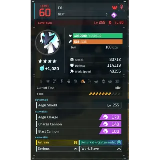 Silvegis (worker)(MODDED) Palworld