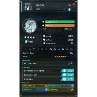 bastigor (GOD-ROLL) (RAIDER) PALWORLD