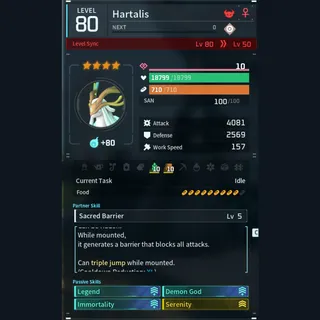Max Legit Hartalis god-roll (legit attacker)