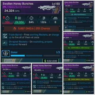 Borderlands 4 honey bunches (6) level 60 or any level