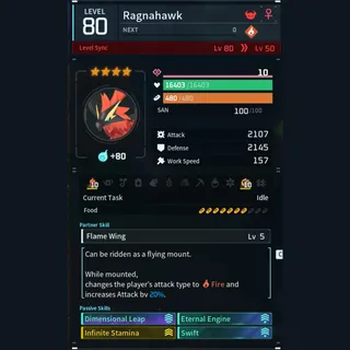 Max Legit Ragnahawk god-roll (mount)