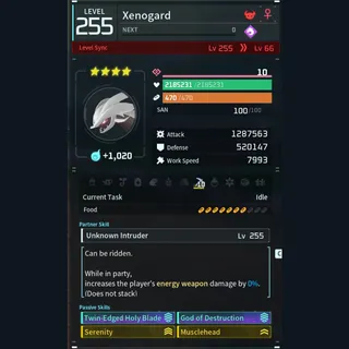 Palworld: Modded Xenogard godroll (attacker) pal Pals | Pal World | Pals