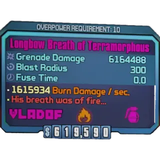 borderlands 2: Breath of Terramorphous  (Xbox/PC) (adjustable level)