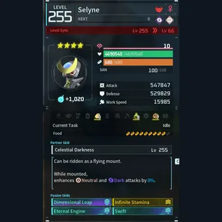 Palworld: Modded Selyne godroll (mount) pal Pals | Pal World | Pals