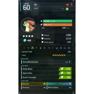 Broncherry godroll (worker) pal palworld