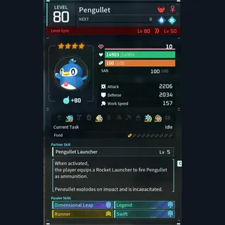 Max Legit Pengullet god-roll (glider/transport/full-speed mount)