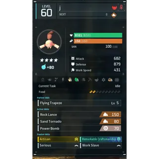 Hangyu cryst godroll (worker) pal palworld