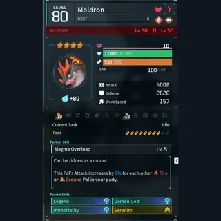 Max Legit Moldron god-roll (legit attacker)