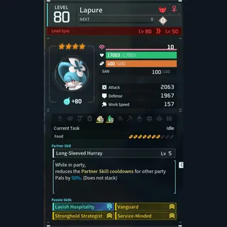 Max Legit Lapure god-roll (booster)