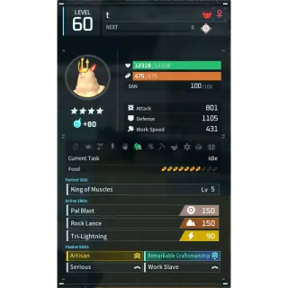 kingpaca godroll (worker) pal palworld